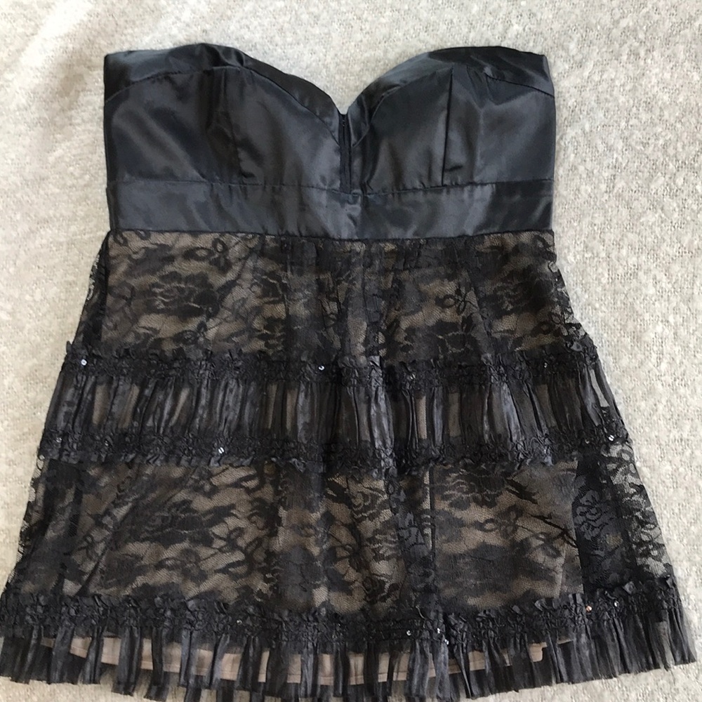 Alexia Admor, Womens, Black Lace Top